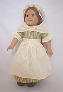 Clothes American Girl Colonial Felicity Work Gown Dress  