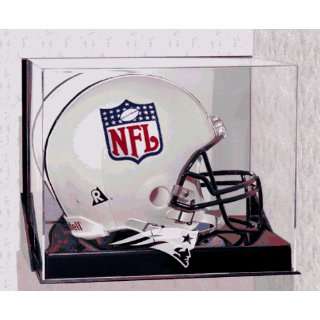  Wall Mounted Helmet Case (patriots Logo) Sports 