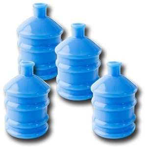    Set of 4 Blue Water Jugs for Wrestling Action Figures Toys & Games