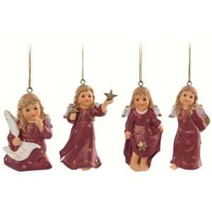  Hummel Angel Christmas Ornaments (4 pc set)