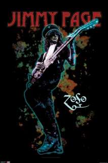 MUSIC POSTER ~ LED ZEPPELIN JIMMY PAGE COSMIC TROOPER  