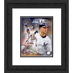  Framed Derek Jeter New York Yankees Photograph Sports 