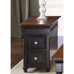  St. Ives 2 Drawer Chair Side Table