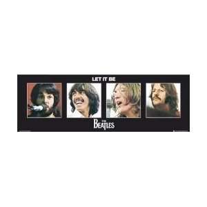  Music   Commercial Rock Posters Beatles   Let It Be 