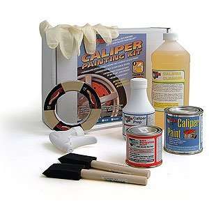  POR 15 Caliper Painting Kit   Black Automotive