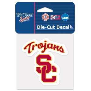  University Of Southern California Die Cut Decal 4x4 