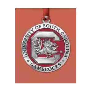  University of South Carolina Gamecocks Pewter Ornament 