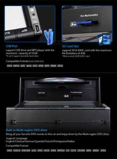 2011 New 7 Car DVD Player/GPS/ TV/Bluetooth /USB/Ipod  