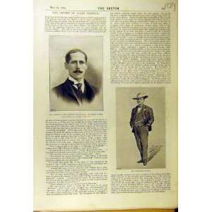   1895 Portrait Gastrell Buenos Ayres Inspector Froest