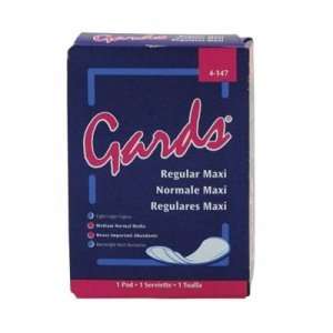 Hospital Specialty Co. Gards Maxi Pads, #4, Individually Boxed