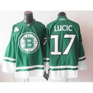   Milan Lucic Jersey Boston Bruins #17 Green Jersey Hockey Jersey