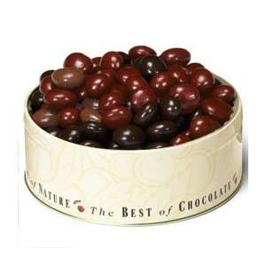  Chocolate Covered Cherries in Decorative Tin by Chukar Cherries 