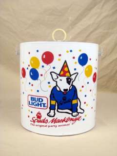 Vintage 1987 Bud Light Spuds MacKenzie Original Party Animal Ice 