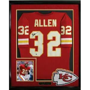 Autographed Marcus Allen Uniform   Kansas City Chiefs Quality Framed 