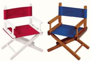 Kids Gold Medal Directors Chair  