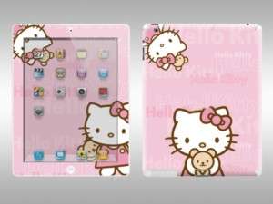 Hello Kitty Sticker Case for Apple iPad 2 Pink P206  