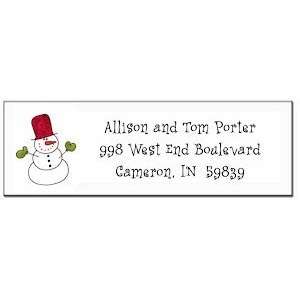  Sugar Cookie Holiday Personalized Address Labels 