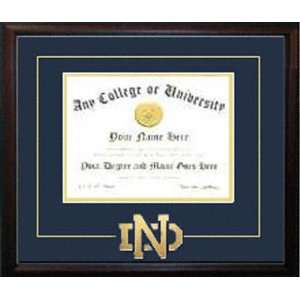 Notre Dame Fighting Irish Spirit Diploma Frame  Sports 