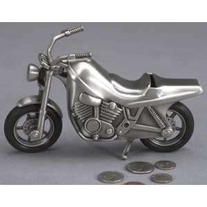  Creative Gifts MOTORCYCLE BANK, PF 4 X 6.75