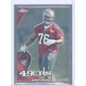  2010 Topps Chrome #C114 Anthony Davis RC   San Francisco 49ers 