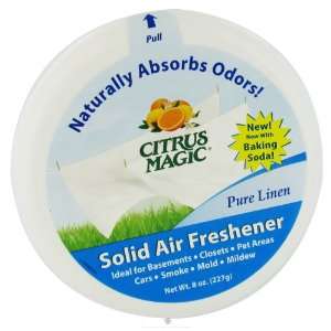  Citrus Magic Solid Air Freshener Odor Absorbing Pure Linen 