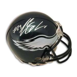 LeSean McCoy Autographed Mini Helmet 