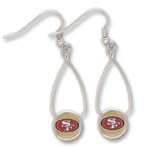  NFL San Francisco 49ers French Loop Earrings Sports 