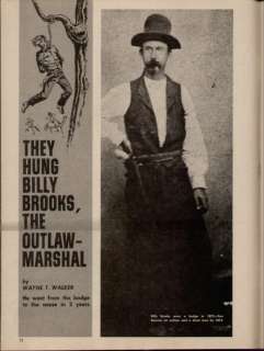 Billy Brooks Outlaw Marshal of Newton, KS+Beard,Brown,Calkins,Davis 