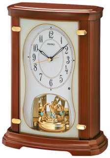 SEIKO Melodies in Motion Clock   Mantel   QXW212BRH  