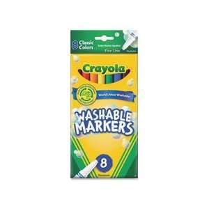  Crayola Washable Thinline Markers