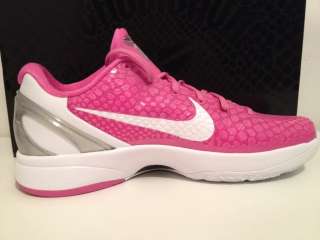 Nike Zoom Kobe 6 (Kay Yow) Size 11 Think Pink, Breast Cancer Kobe 5 