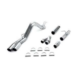   Pro Series Stainless Steel Dual Filter Back Exhaust System Automotive