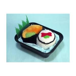  2 Piece Inside Out Roll & Uni Sushi Dog Toy Kitchen 