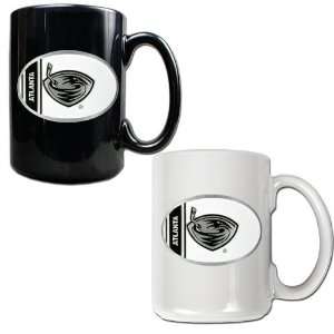 Atlanta Thrashers NHL 2pc 15oz Ceramic Mug Set   One Black Mug & One 