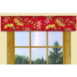 Window cornice fabric covered 40 inch crimson cove 