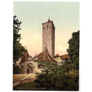  Burgtor,Rothenburg,ob der Tauber,Bavaria,Germany,c1895 