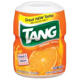 Tang Drink Mix, Orange, 20 oz (Pack of 8)  Grocery 