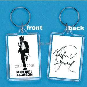 The Most Famous Singer Keychain 2 X 1 # 015 w/ His Signature   King 