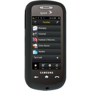  Skin Case for Samsung Instinct S30 (Black) Cell Phones 