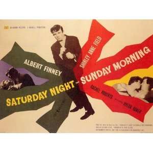 Saturday Night and Sunday Morning Movie Poster (11 x 14 Inches   28cm 