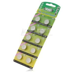  Ecell   10 x 1.5V L1154H ALKALINE WATCH BUTTON CELL 