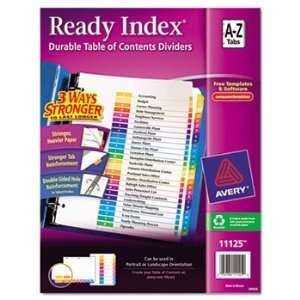  Ready Index Contemporary Table of Content Divider, Title 