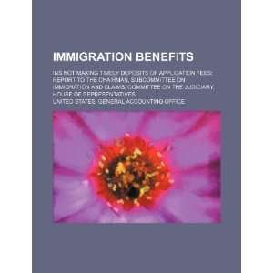 Immigration benefits INS not making timely deposits of application 
