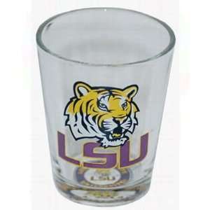  LSU Louisiana State Tigers Bullseye Bottom Shot Glass 