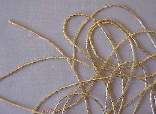 Check Purl, Gold Bullion for Metal Thread Embroidery  