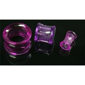  UV Purple Color Plugs 4g   Sold as Pair Jewelry