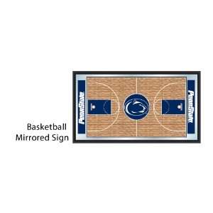   Nittany Lions NCAA Basketball Mirrored Sign