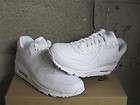   Air Max 90 Classic Leather ALL WHITE DS Sz 9 new 302519 113 running