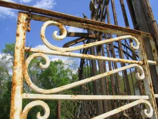 Vintage Iron Small Passage Gate 42X81 2 AVAILABLE  