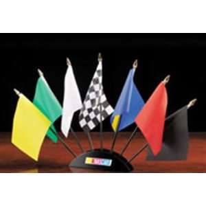 NIB NASCAR Racing NASCAR 7pc Nascar Banner Flag Set  